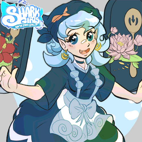 Screenshot 2 for Shark Girls Run the Food Stall?!