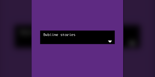 Cover image for Sublime stories