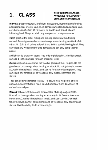 Screenshot 2 for Pocket Dragon 2e in English