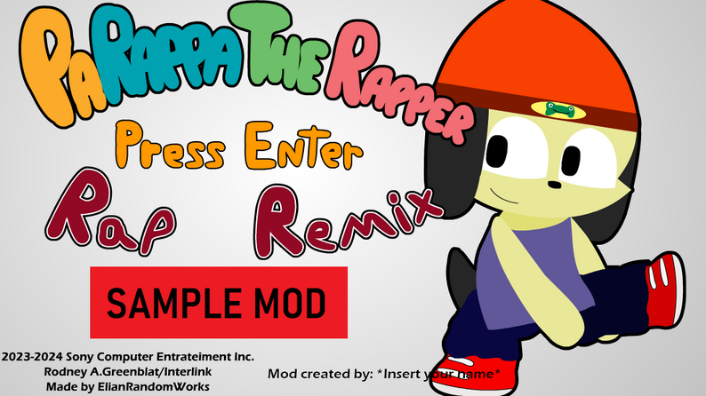 Parappa Rap Remix MOD CREATOR by ElianRandomWorks