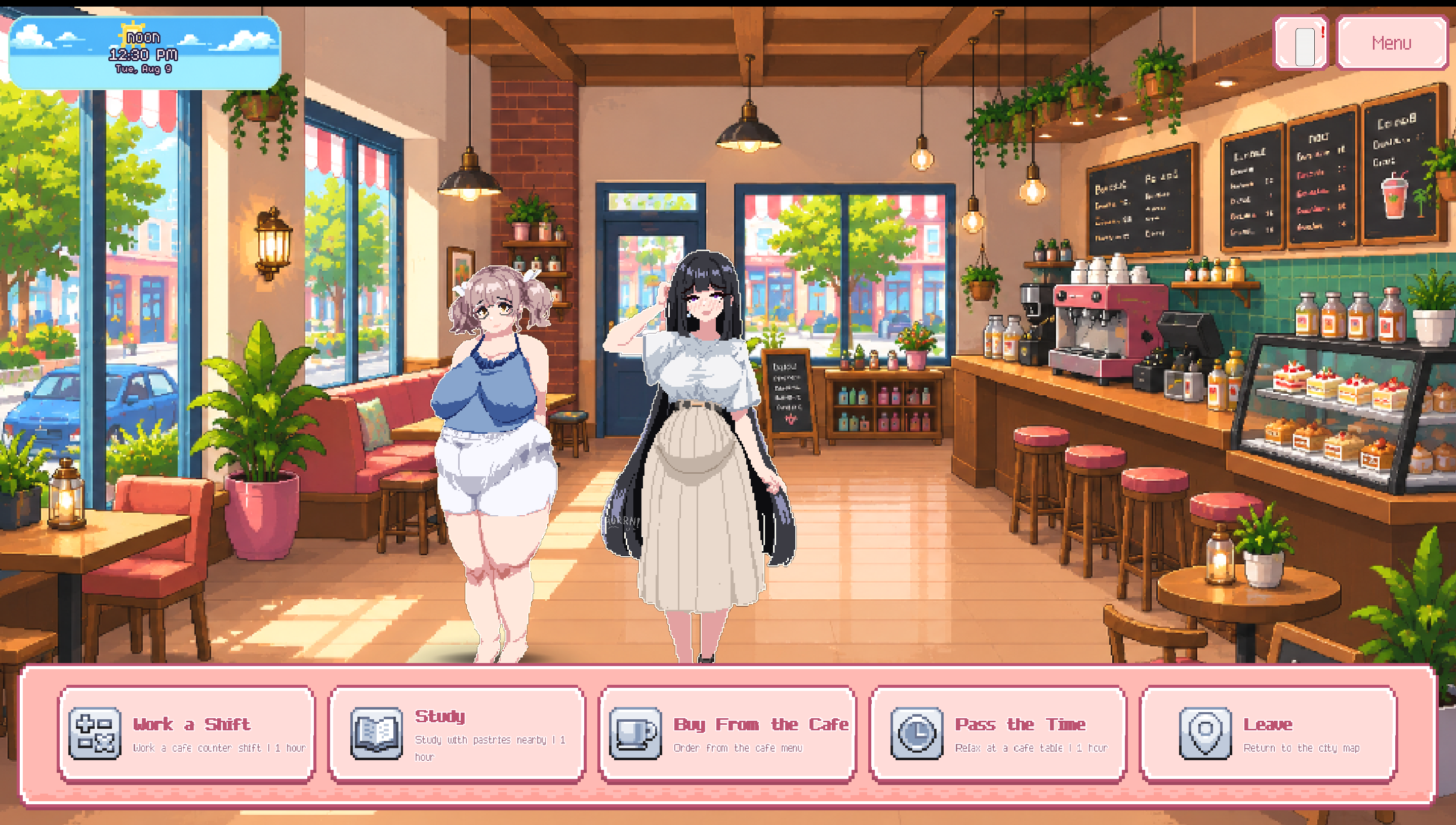 Screenshot 10 for Indulgences: A Weight Gain Dating Sim (Version 0.9 Public Release)