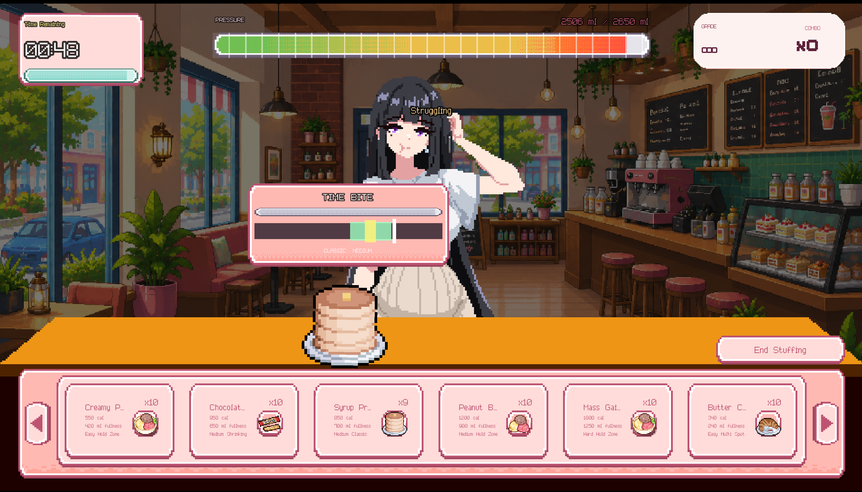 Screenshot 9 for Indulgences: A Weight Gain Dating Sim (Version 0.9 Public Release)