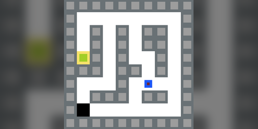 Cover image for Fatigued square maze
