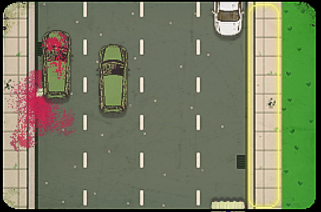 Interface inicial do jogo Chicken Cross the Road Fonte: Chicken Cross