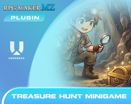 Undermax updated RPG MAKER MZ Plugin: Treasure Hunt Minigame - itch.io