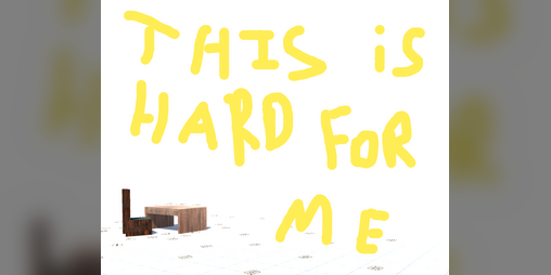 Cover image for this is hard for me