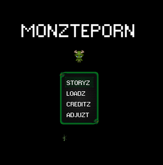 Cover art for Monzteporn (Heroic Monster Game Jam) by Carl Marajay — adult visual novel