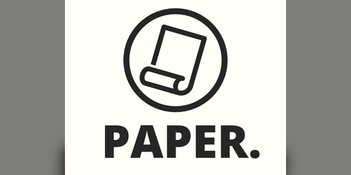 Cover image for PAPER.