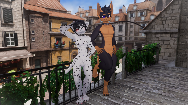 Arko Canine Avatar for VRChat (PC/Quest) by Arkoren Art