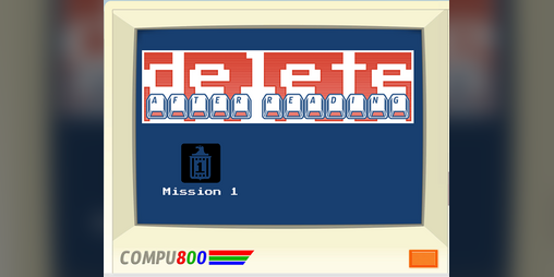Cover image for Delete After Reading