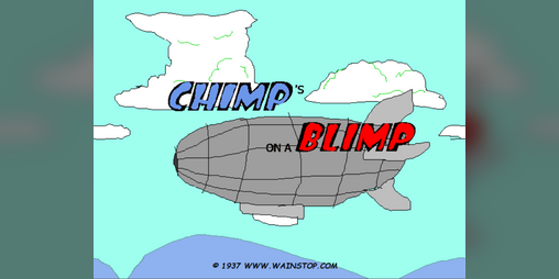 Cover image for Chimps On A Blimp