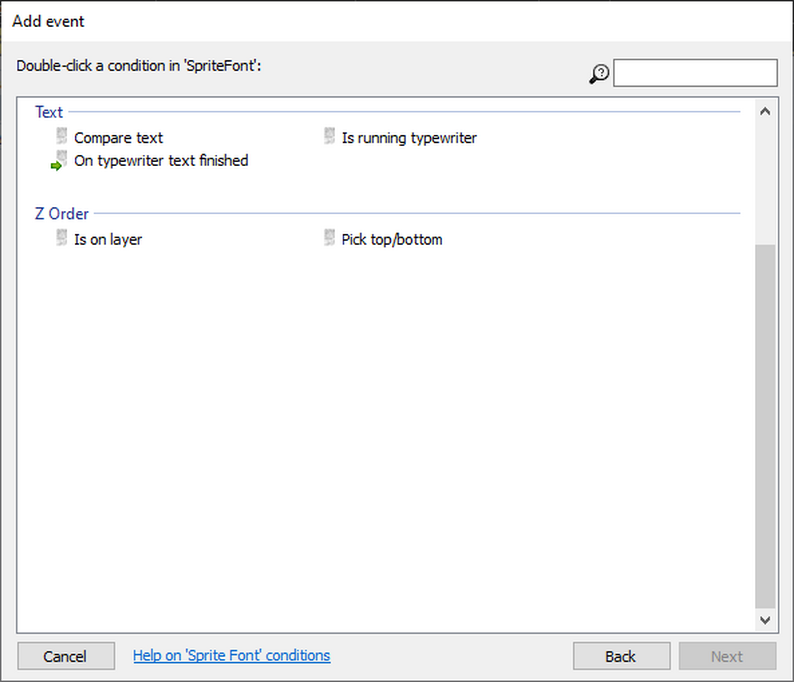 Sprite Font (Construct 2 Addon) by skwp