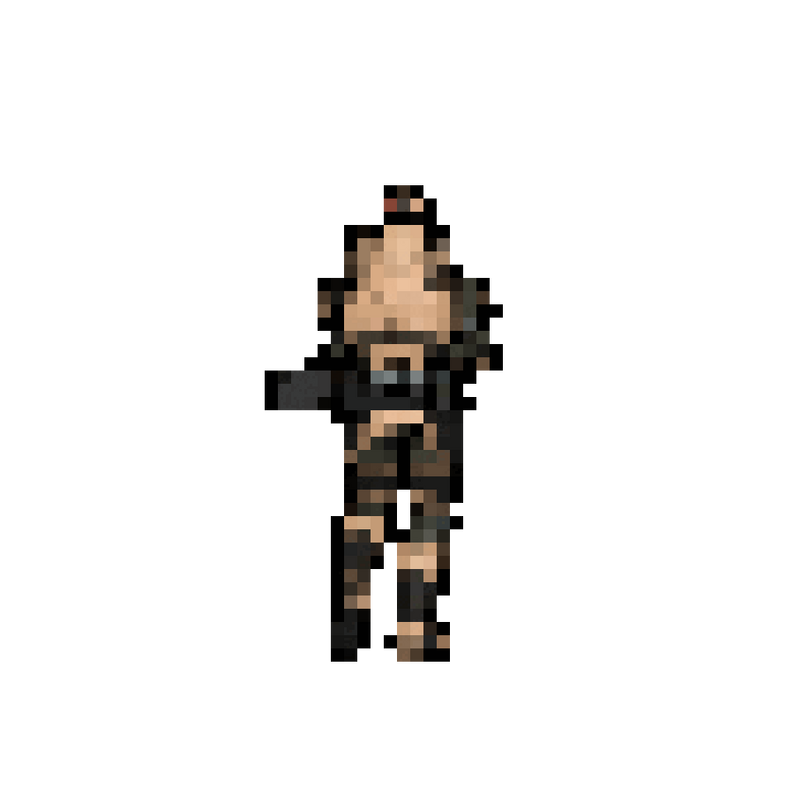 PIXEL STYLE ANIMATED CHARACTER 