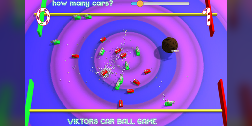 car and ball game