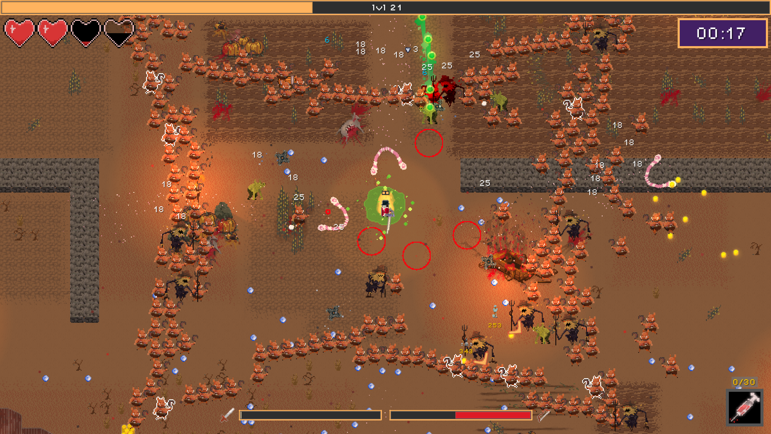 Screenshot 2 for Bloodmoon Survivors