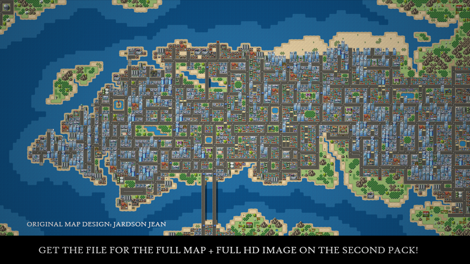 rpg maker mv modern city tileset