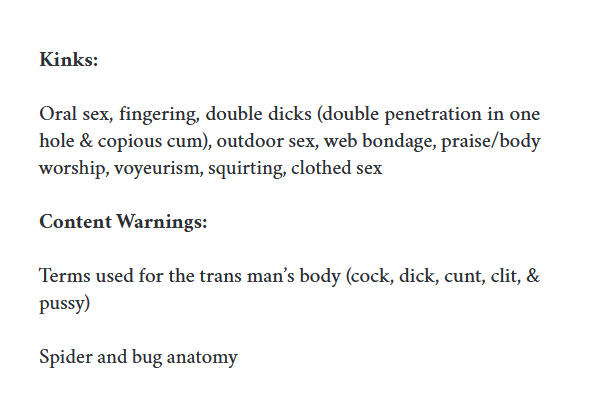 Screenshot 2 for The Courting Web (18+) M/M
