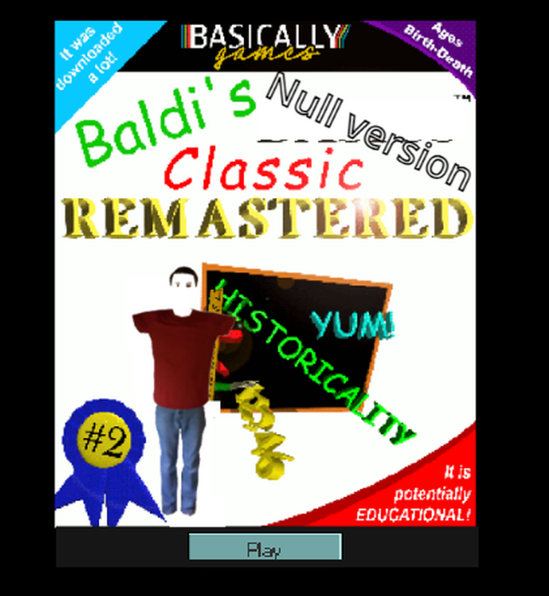 Baldi's null version Prerelease by maksiu123i23