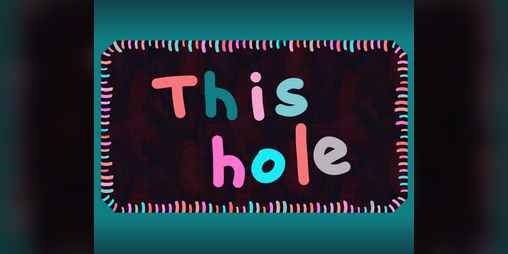 Cover image for This hole in my chest