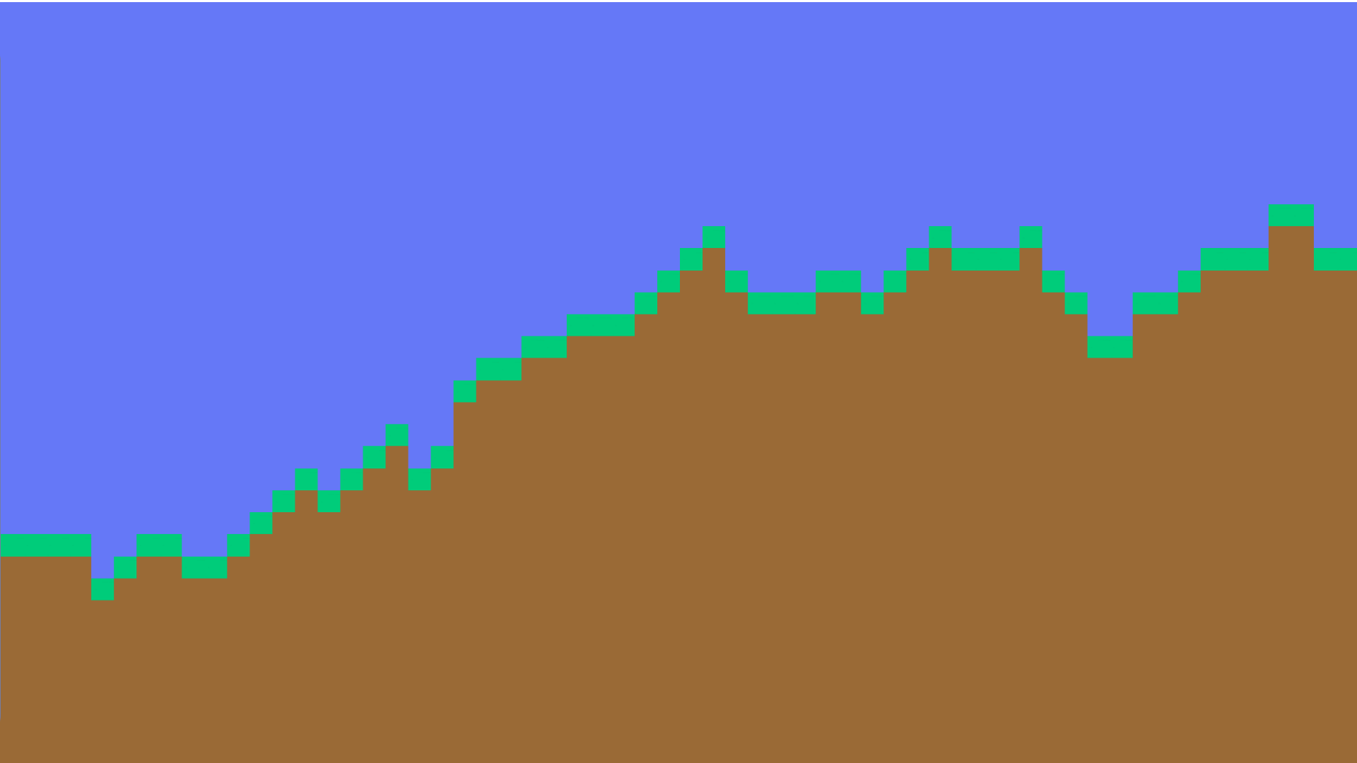 Pixel Terrain Generator by Joey Wood