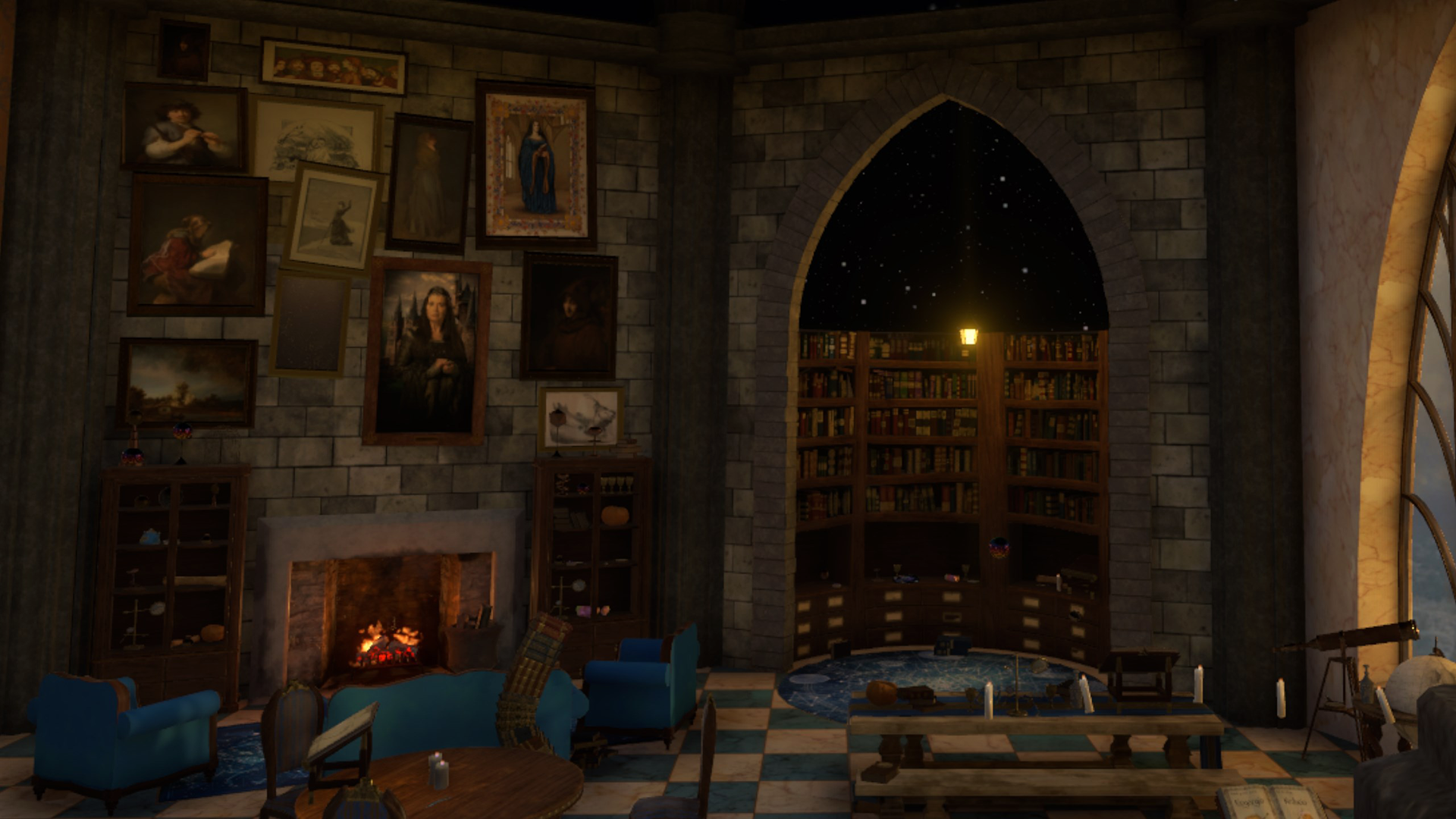 Ravenclaw Common Room Vr By Colincw