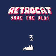 Cover image for Retrocat save the old!