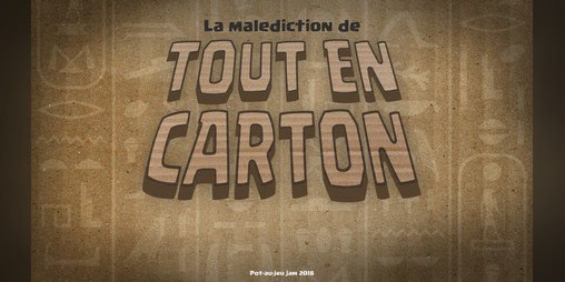 Cover image for La malediction de Tout En Carton