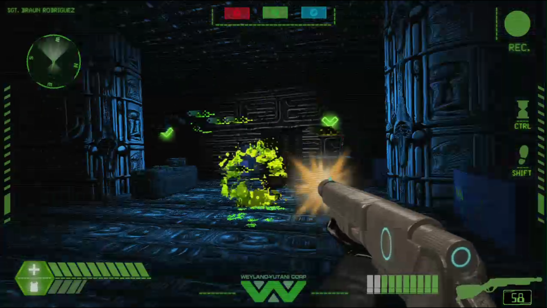 Screenshot 7 for Aliens: Redacted REDUX