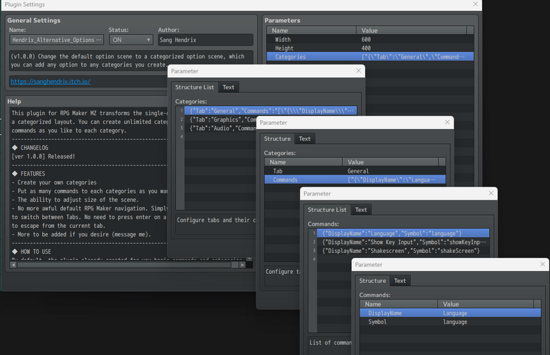 Rpg Maker Border Cutscene Script Alternative Scene Options - RPG Maker MZ Plugin by Sang Hendrix