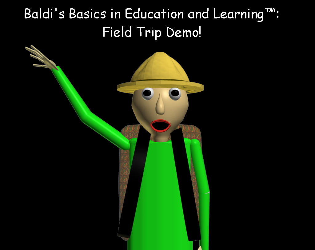 Baldi S Basics Field Trip Demo Camping By Basically Games - can camping baldi survive zombies roblox camping zombie