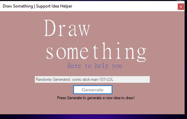 Drawsomething helper by oldbridgestudios
