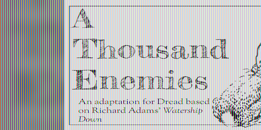 Cover image for A Thousand Enemies (A Dread Supplemental)