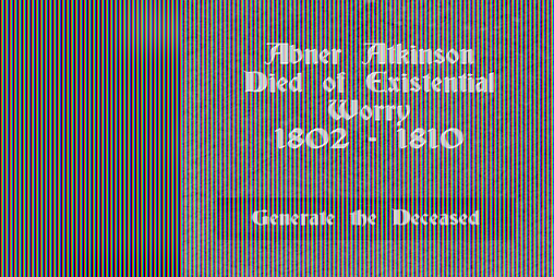 Cover image for Generate the Deceased