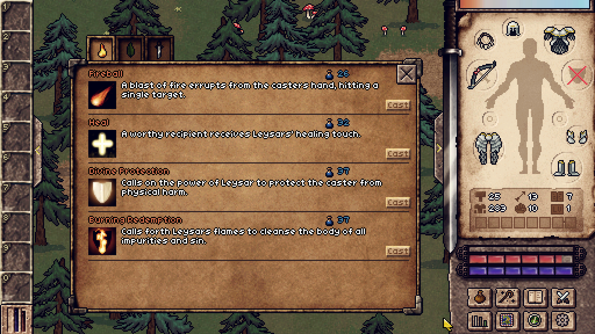 Screenshot 8 for Code of The Savage RPG