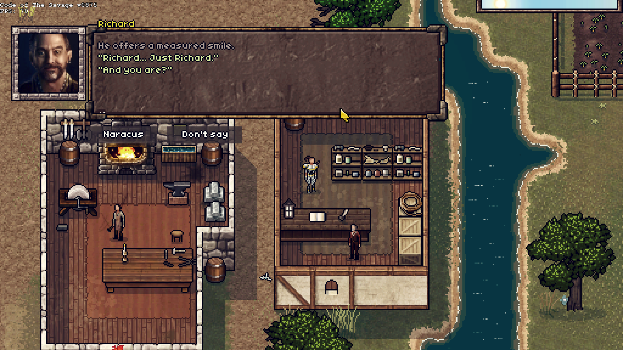 Screenshot 5 for Code of The Savage RPG