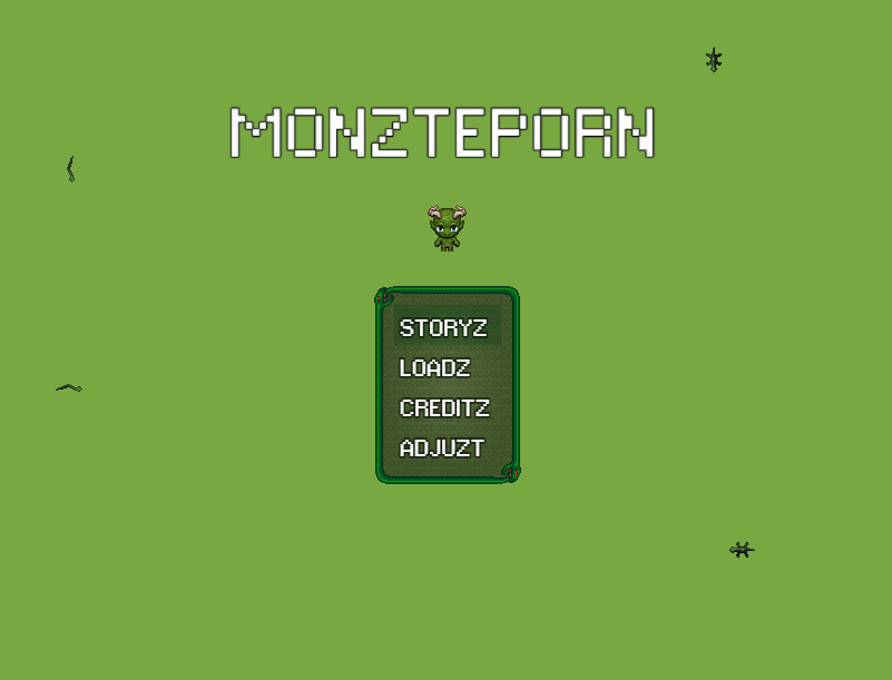 Cover art for Monzteporn (Extra Credits Game Jam), an adult visual novel by Carl Marajay