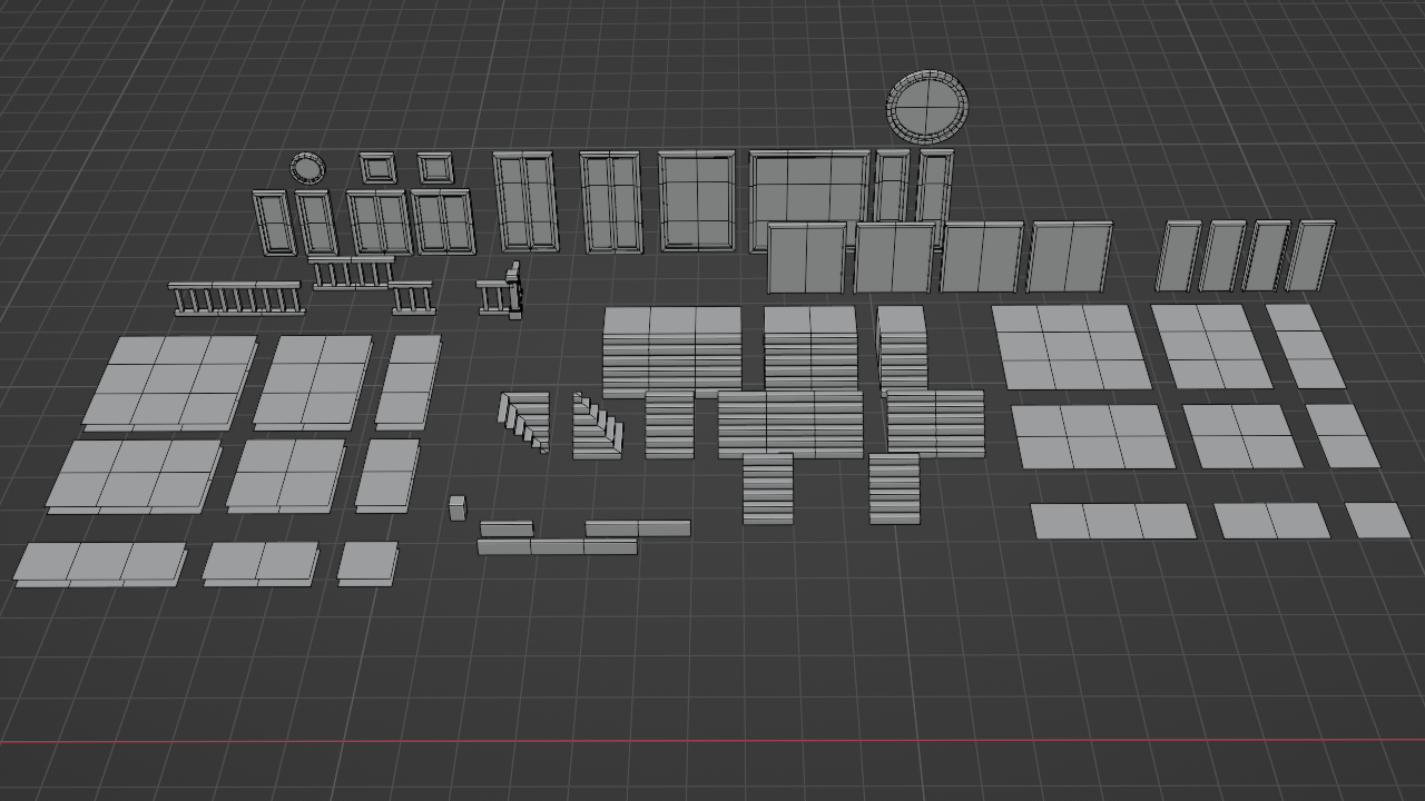 Modular Brick Structures by loafbrr