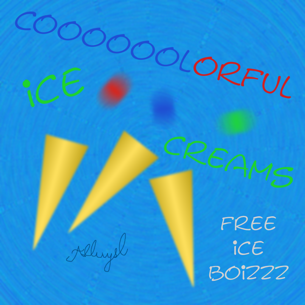 Coolorful Ice Creams by Alluysl for The Very First Extra Credits Game ...
