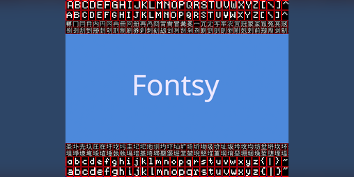 Cover image for Fontsy