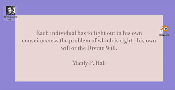 Manly P Hall Daily Quote Wallpaper By Ritual Novelty 