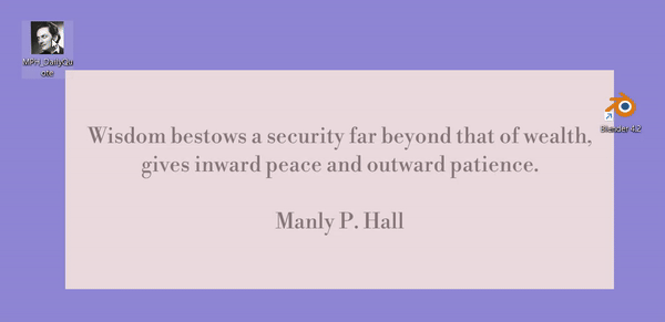 Manly P Hall Daily Quote Wallpaper By Ritual Novelty 