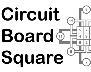 Circuit Board Square  