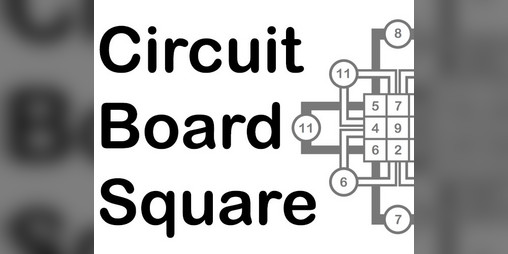 Cover image for Circuit Board Square