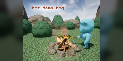 Cover image for Hot Damn BBQ
