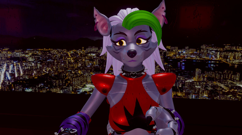 Roxanne Wolf VRChat SDK3 Avatar [PC] by Connie