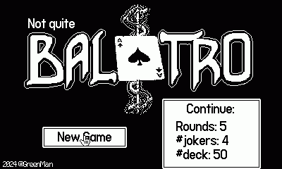 Screenshot 5 for Not quite Balatro