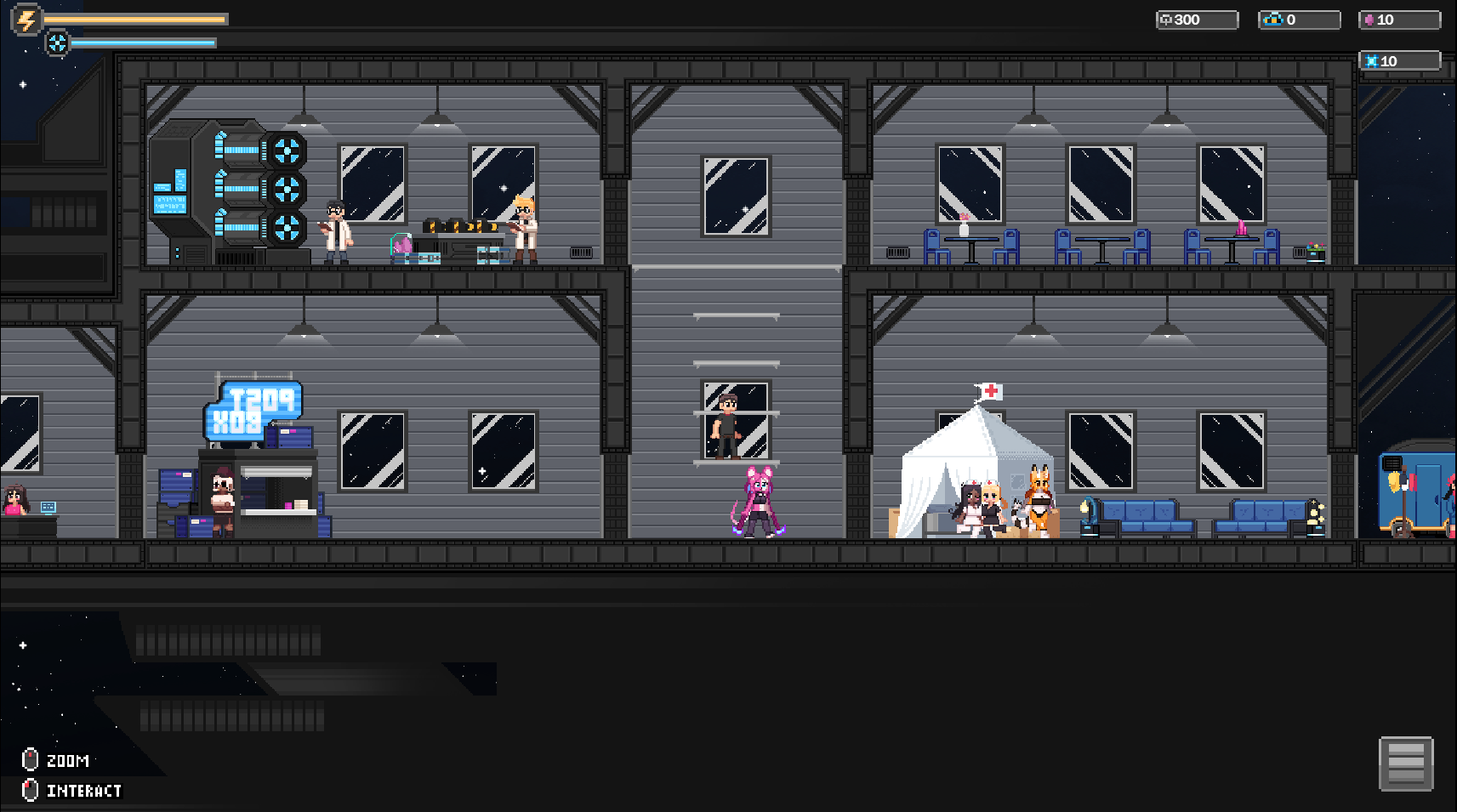 Galactic Space Love Demo screenshot 2