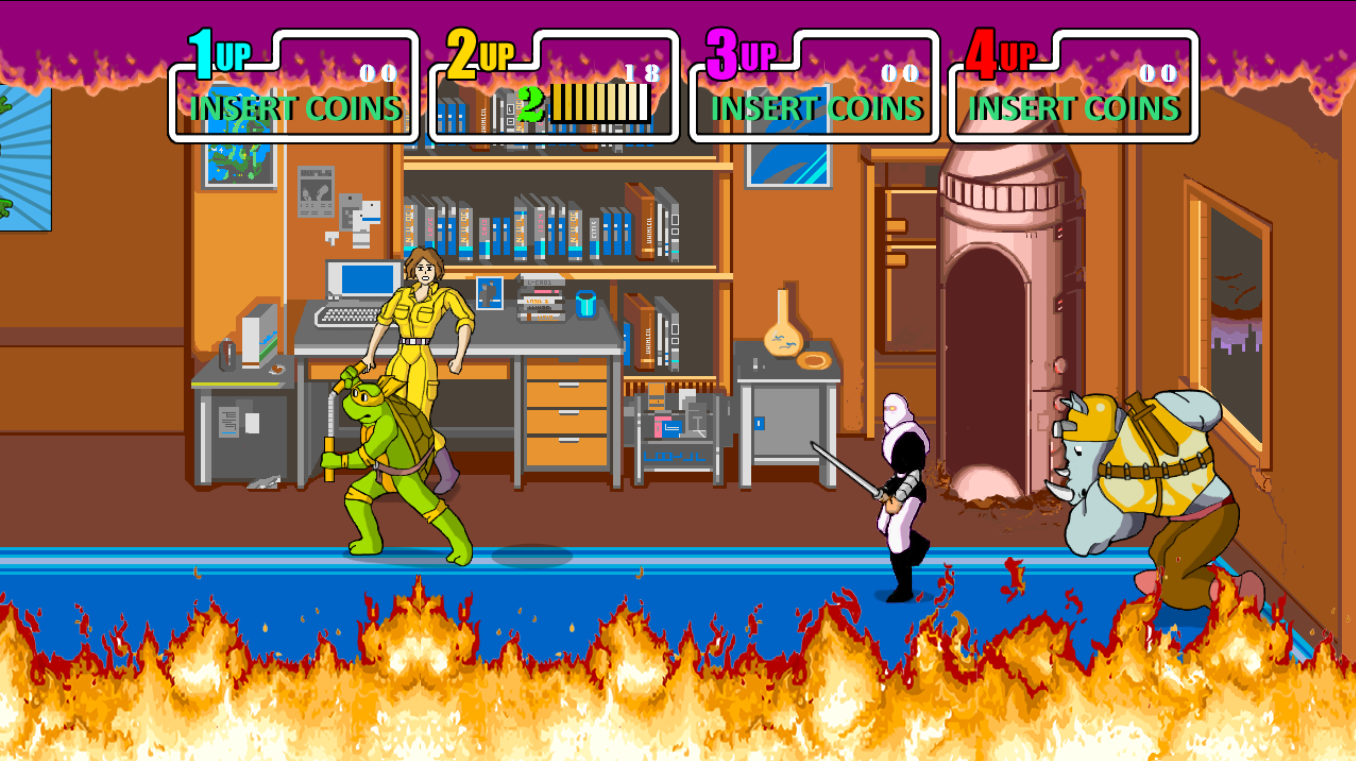 Teenage Mutant Ninja Turtles: the Arcade game. TMNT игра Arcade. Черепашки ниндзя Beat em up. Tmnt arcade
