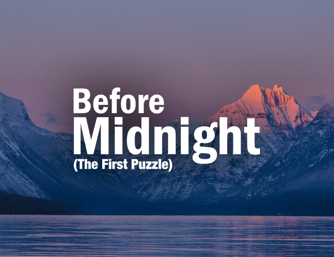 Before Midnight (The First Puzzle) cover