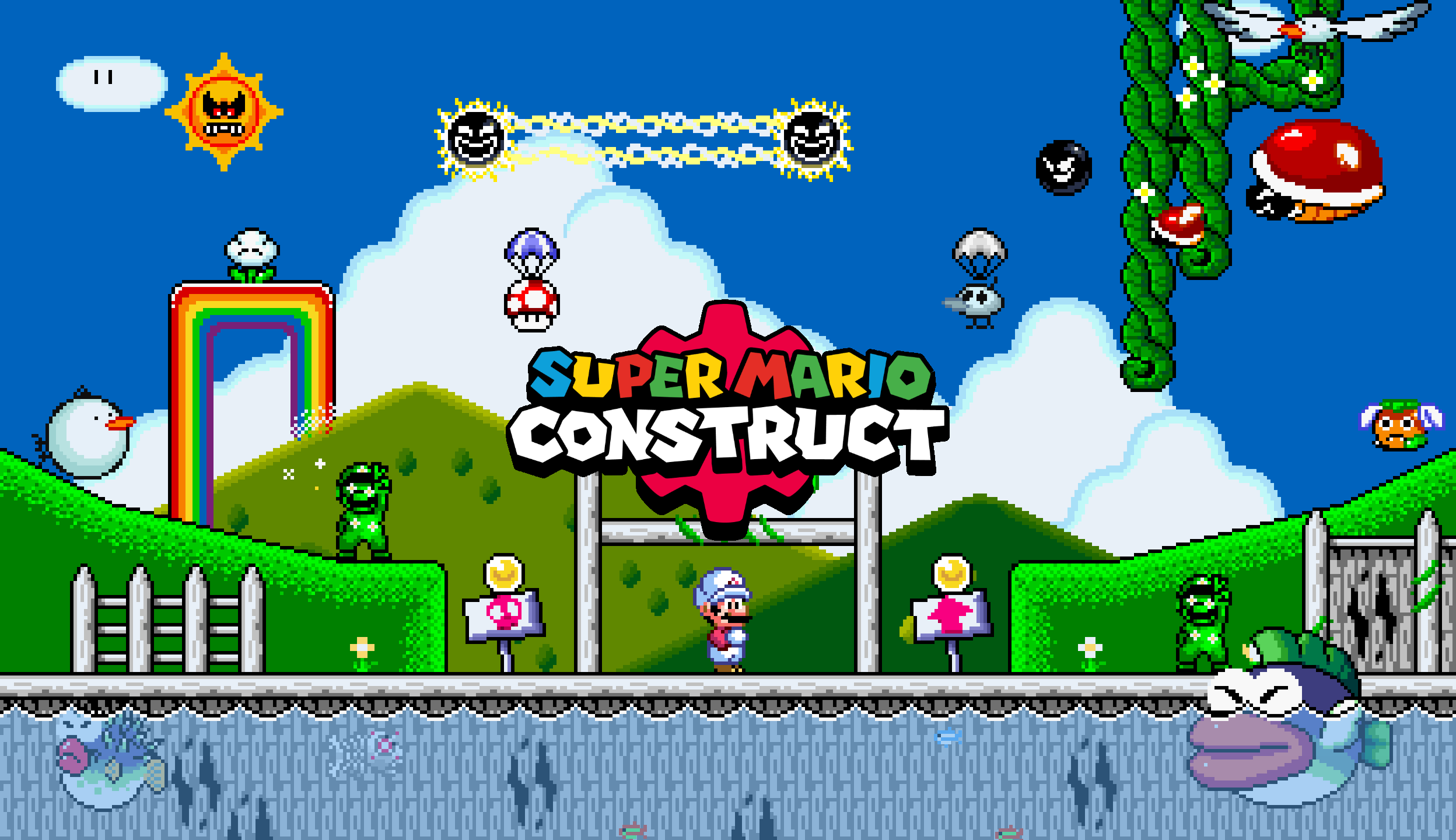 Super Mario Construct - Desktop Version by Level Share Square Games
